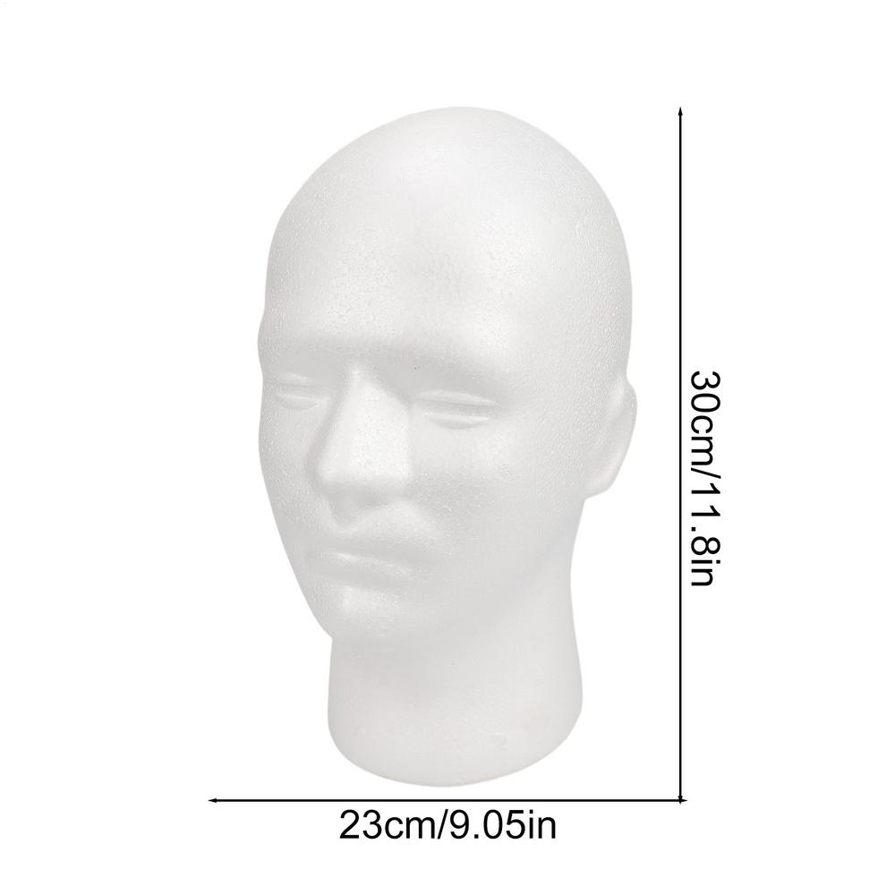 

Mannequin Head Men s Hats Show Model Bracket Stand Foam Practical Cap Wig Modeling Display Salon Styling Making