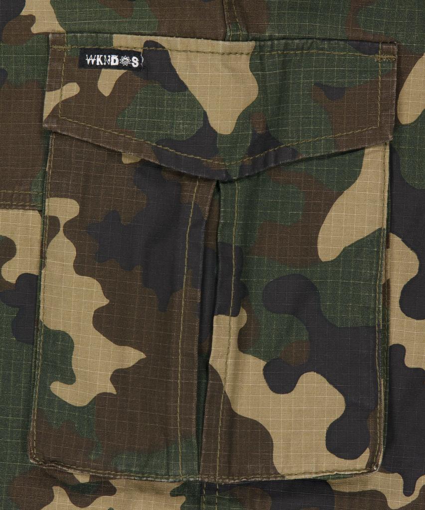 WKNDRS [Wkndrs X Gwaxng] Dully Ripstop Cargo Shorts (Camo)