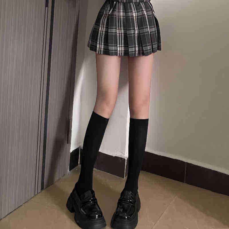 

Праздничные гольфы до середины икры с бантом - Женский праздничный элемент одежды для ног на Хэллоуин и Рождество Velvet-Card Packaging