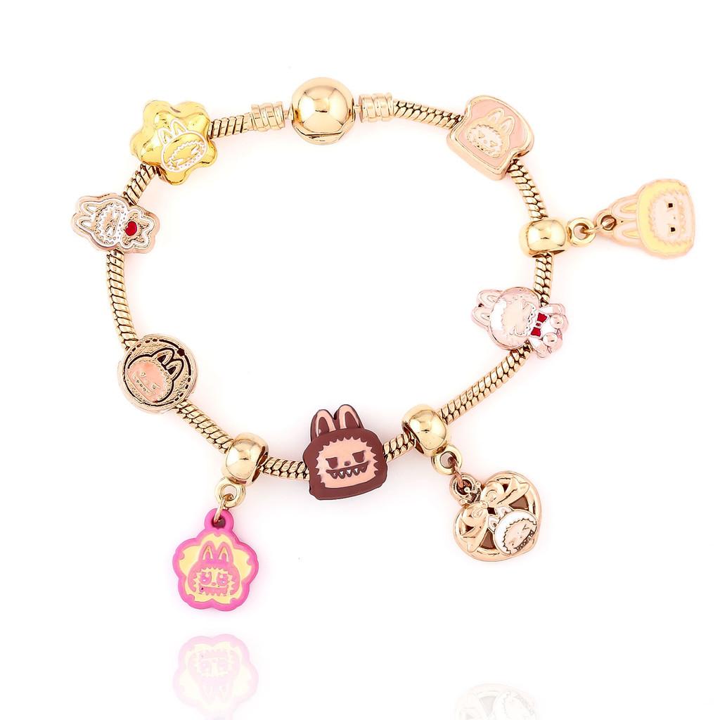 Bead Bracelet Cartoon Kit Alloy Components Gift Giving  Crafting Creative