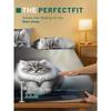 1 Cartoon Cute Animal Cat Digital Printed Frosted Fitted Sheet,bedroom Printed Bed Cover,bedding(No Pillowcase)