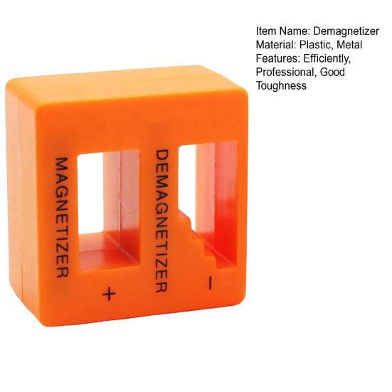 Demagnetizer Dual-use Repairing Screwdriver Bit Plus Minus Magnetizer Tool Screw Batch Accessories