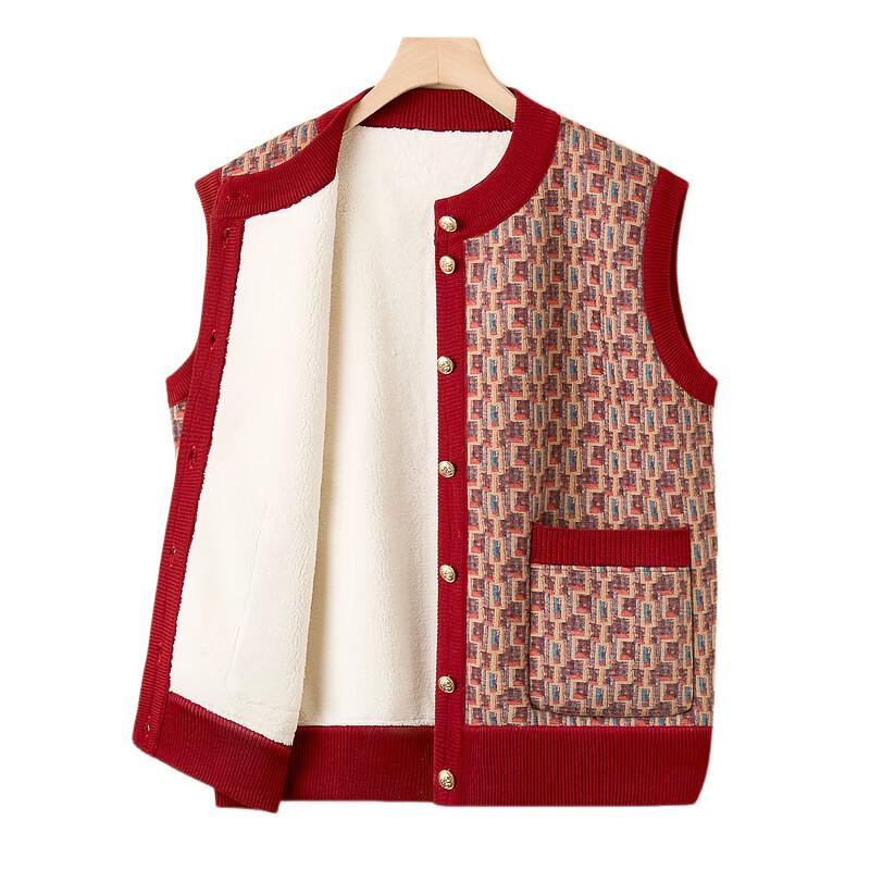 YUZHAOLIN Women's Warm Vest for Mid-Aged & Elderly