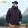 JEEP Men's 3-in-1 Detachable Fleece Lined Outdoor Jacket