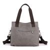 Canvas-Tragetasche für Damen mit Colorblock-Design und mehreren Taschen für den täglichen Gebrauch