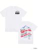 TShirt with Retro Camera  Mountain Graphic Premium Heavyweight Material Exquisite Street Design for HighEnd Outdoor Casual