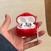 Europe America Creative Interesting Red Lips Kiss Silicone Shockproof Earphone Case For AirPods 1 2 3 4 Pro 2 Protection Cover