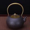 tea Kettle Teapot Japanese Style Durable 1.2L Capacity Anti Scalding Handle Exquisite Decoration for All Stovetop Kitchen