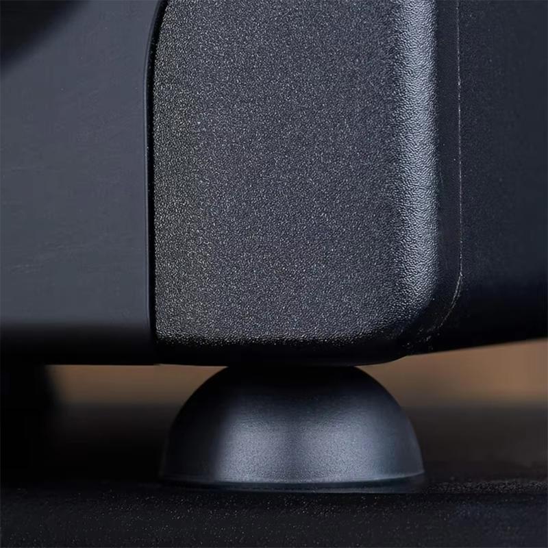HIFI Sound Speaker Stand Hemispheres Amplifiers Shock Absorbers Feet Pad Vibration Stand Ebony Anti-shock Selfadhesive