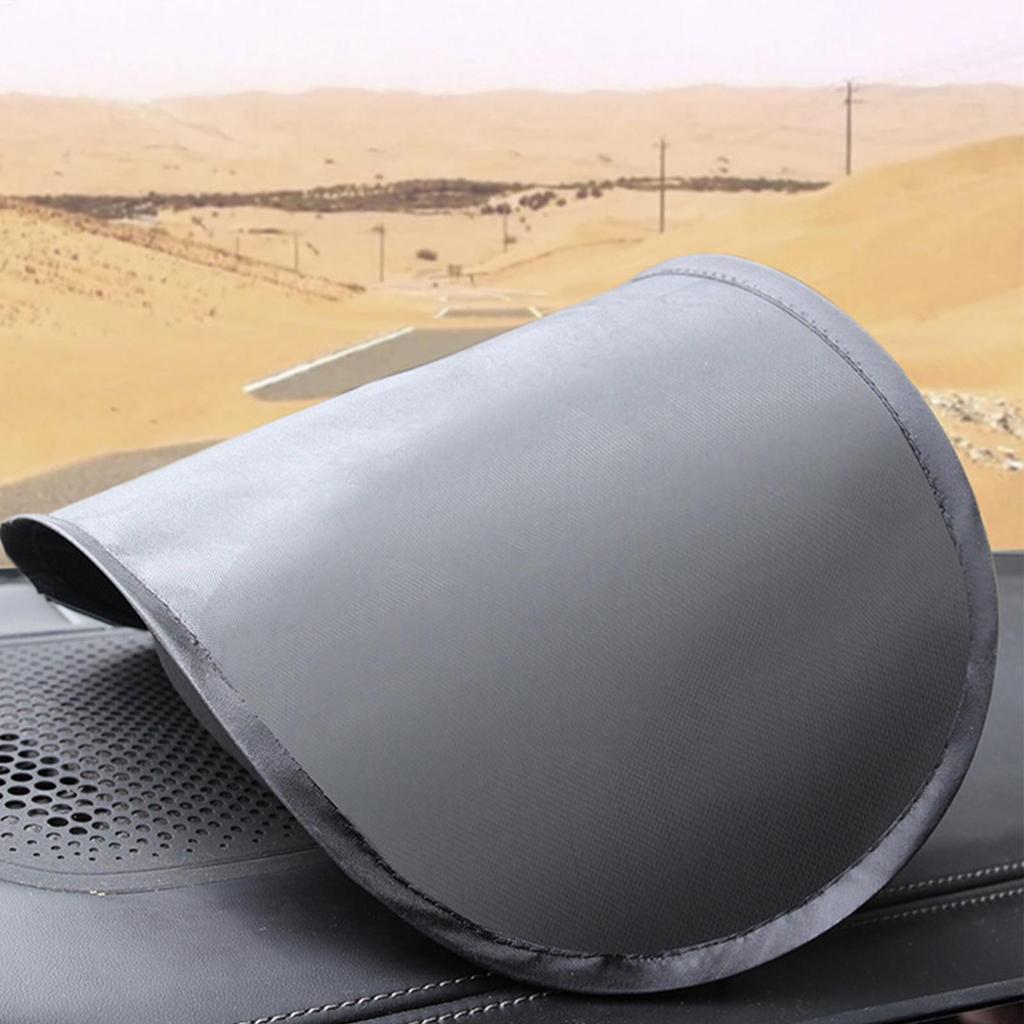 Car Cell Phone GPS Sun Shade Anti-Glare Foldable Navigation Screen Protector Navigation Sun Hood Cover Car Interior Spare Parts