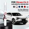Car Dedicated For C4 X 2022-2025 CMP Paint Repair Pen Touch Up Scratch Remover DIY Auto Accessories Black White Grey Red