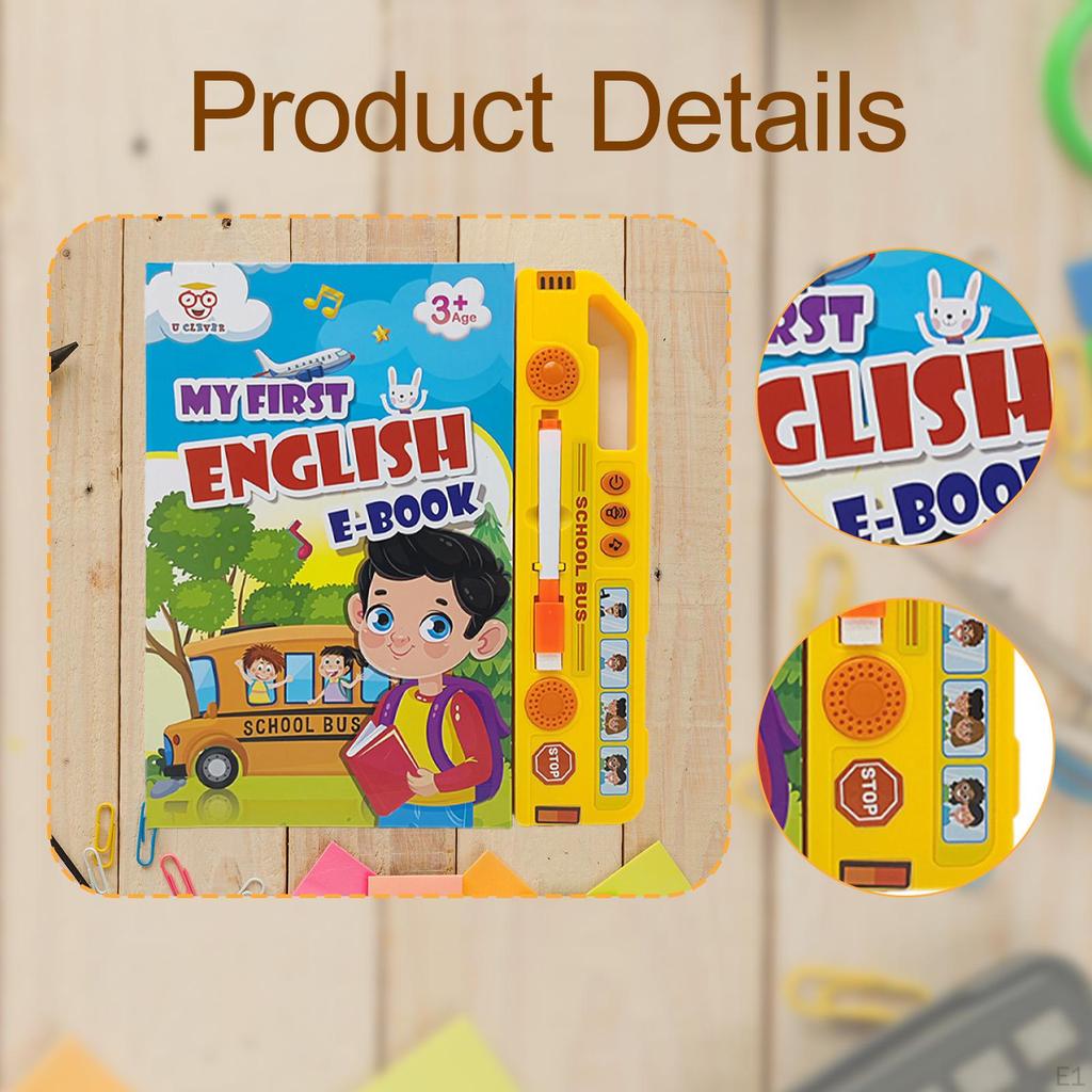 English Words ,Early Learning,First Sound Toy Educational Gift for Kids