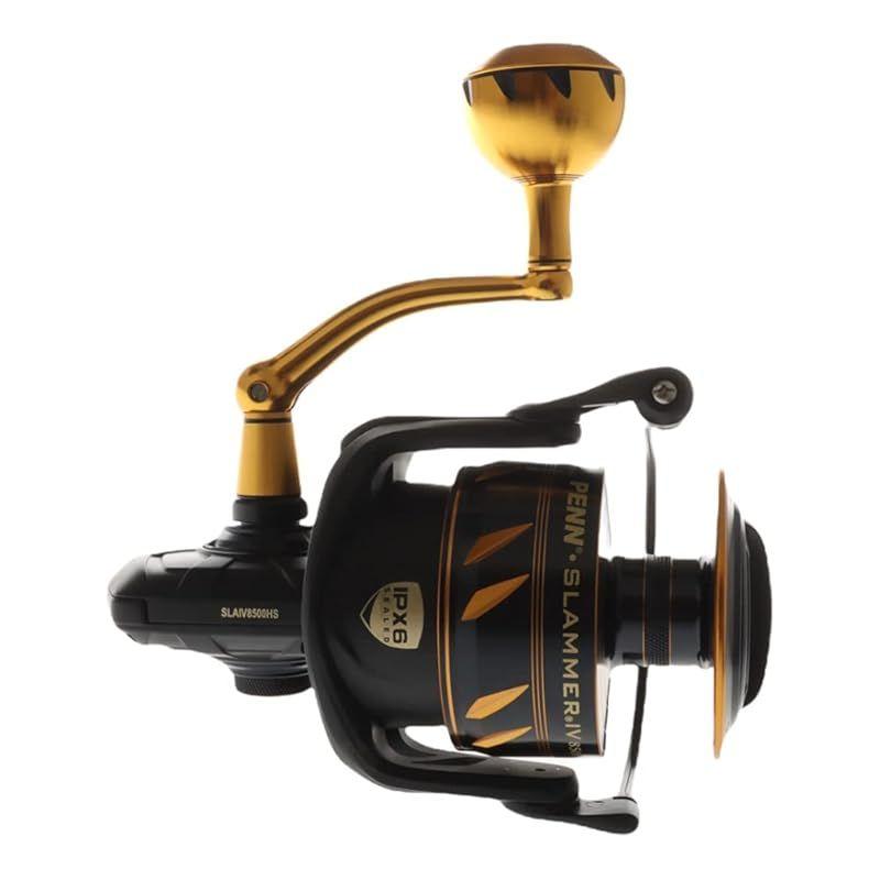 Used PENN SLAMMER IV 8500HS Slammer 4 No. 8500 High Gear Spinning Reel Offshore Reel Jigging Reel 0