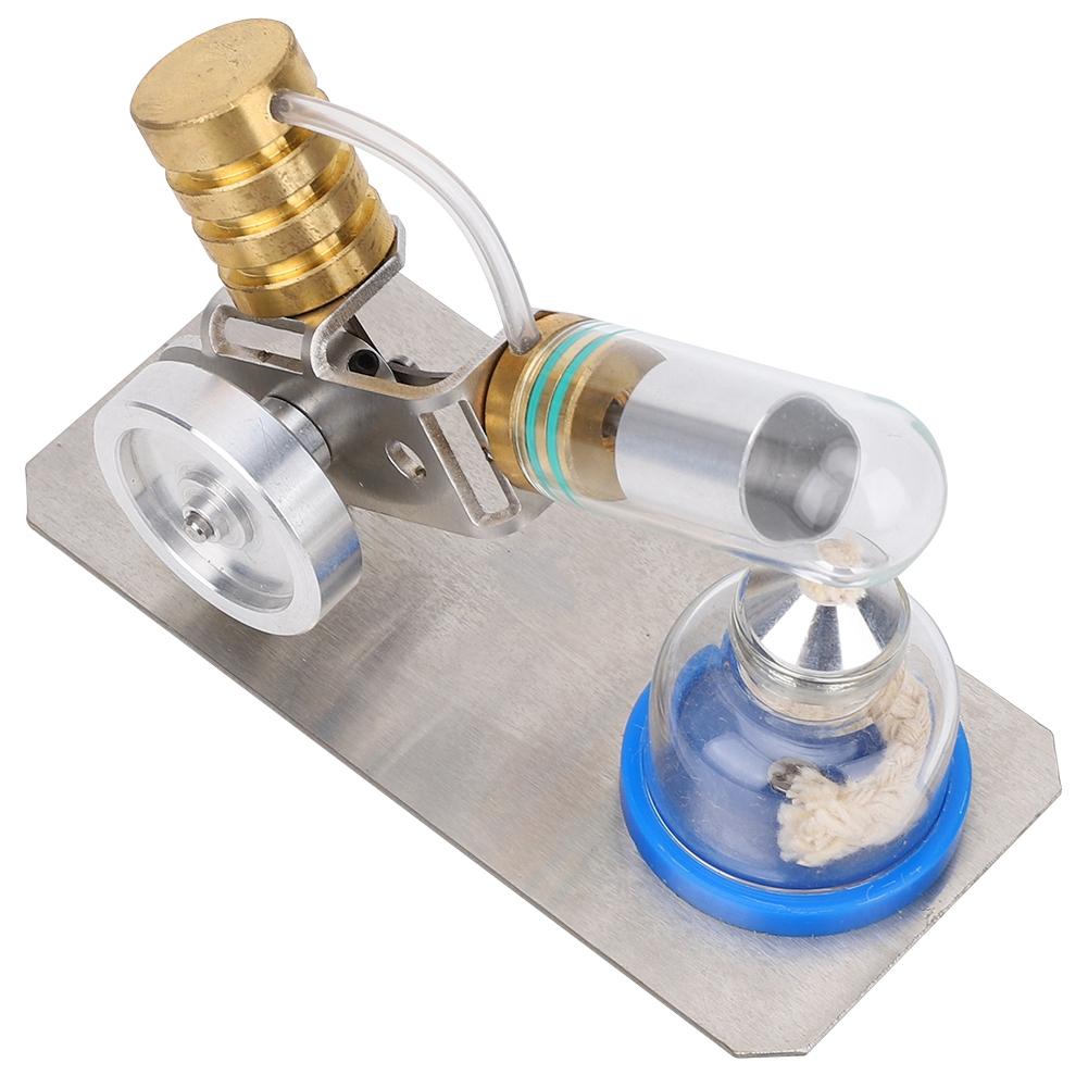 V Type Stirling Engine Model Physics Experiment Educational Tool Toy Kit