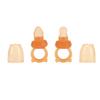 2PCS Baby Fruit Feeder Pacifier Fresh Food Silicone Safe Anti Leakage Infant Teething Teether