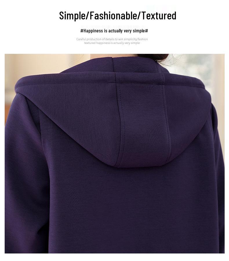 Mom's Stylish Slim-Fit Autumn Cardigan Set for Middle-Aged and Elderly