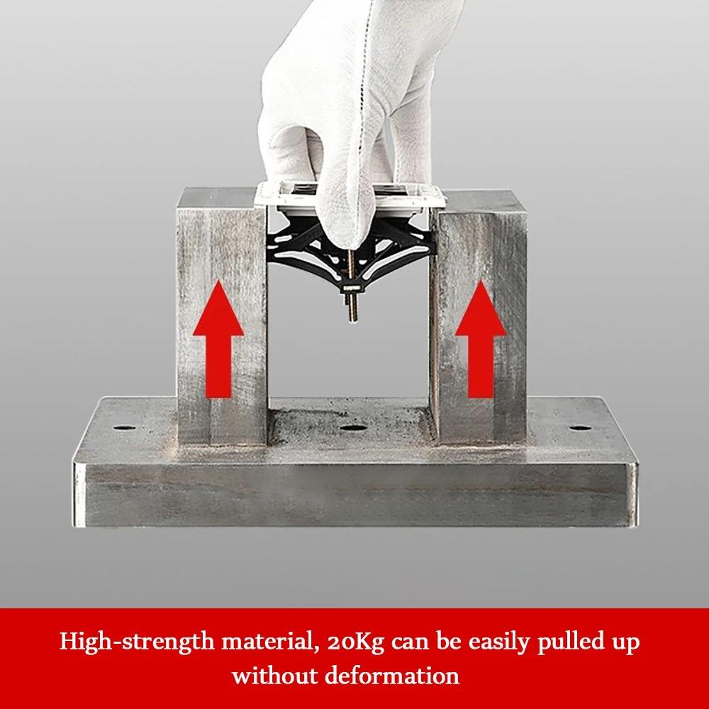 86mm Kazetový Opravár Tmavá Krabica Opravná Skrutka Zátka Vypínač Staré Zásuvkové Krabice Náhrada Pevná Stena Opravná Krabica Podporná Tyč