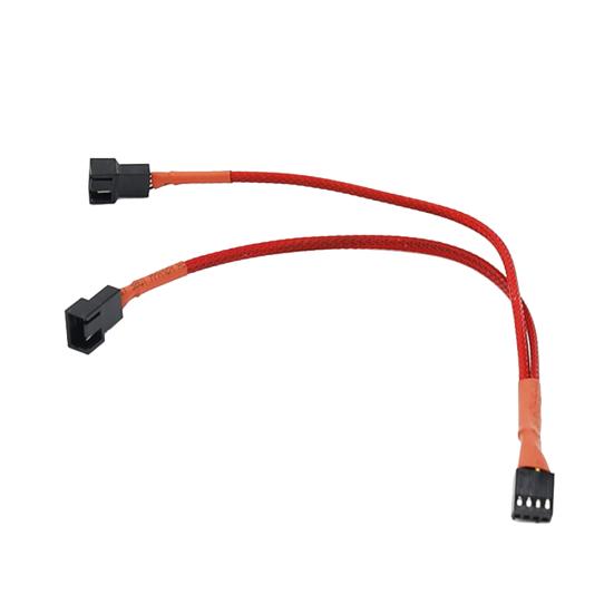 Phobya Cavo a Y per splitter PWM da 4Pin PWM a 4Pin PWM e 4Pin Molex Phobya Cavo a Y per splitter PWM da 4Pin PWM a 4Pin PWM e 4Pin Molex