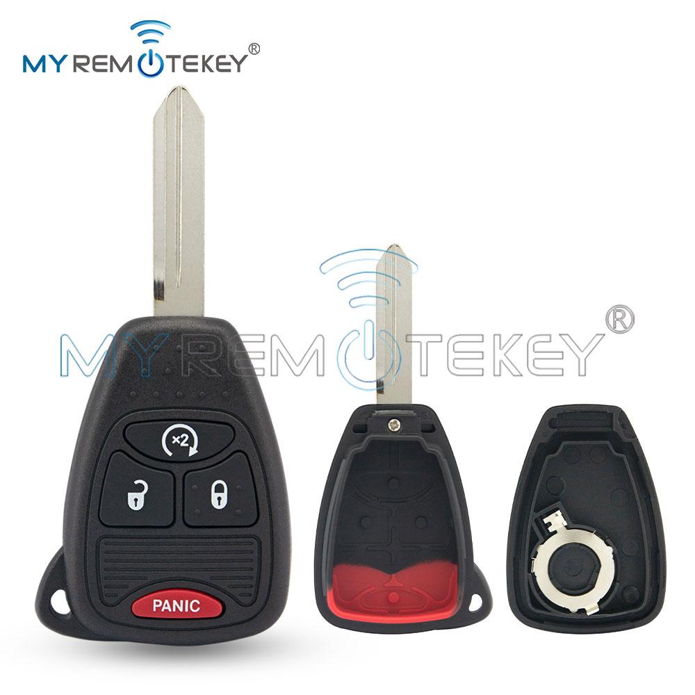 MYREMOTEKEY Remote Car Key Shell Case Fob for Chrysler Pacifica Aspen 300 Dodge RAM Caravan Jeep Commander Grand 2/3/4/5/6Button