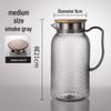 High-Temp Resistant Acrylic Juice Jug – Plastic Fruit Juice Pitcher for Bar, KTV, Restaurant, Cold Water or Fruit Tea.
