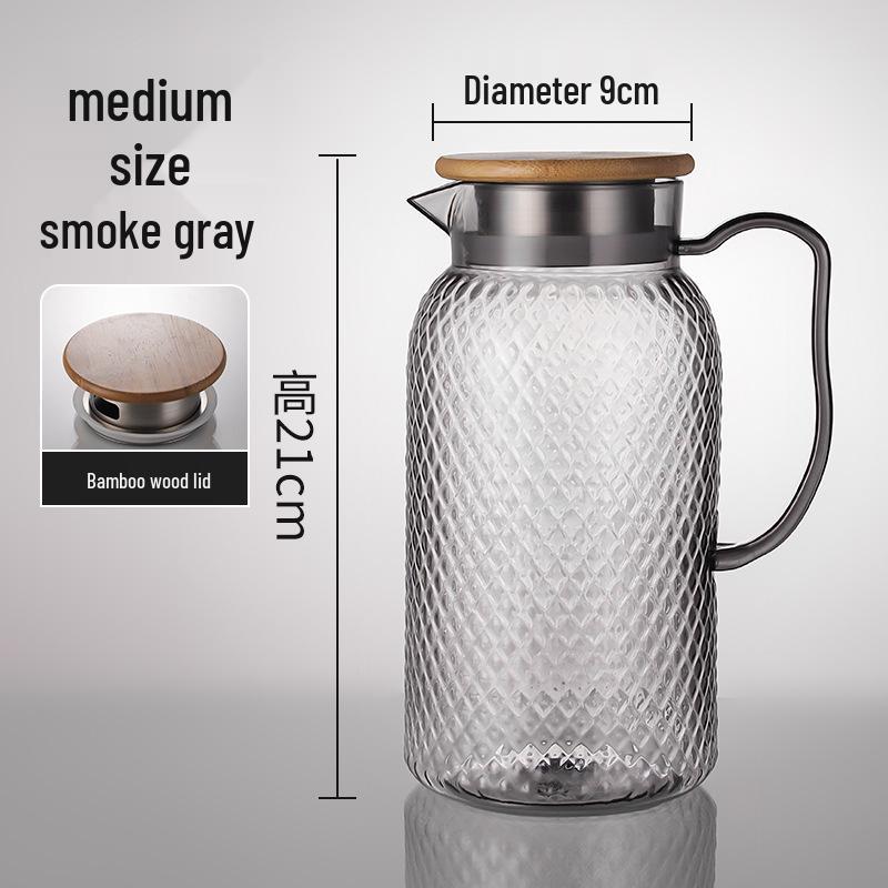 High-Temp Resistant Acrylic Juice Jug – Plastic Fruit Juice Pitcher for Bar, KTV, Restaurant, Cold Water or Fruit Tea.