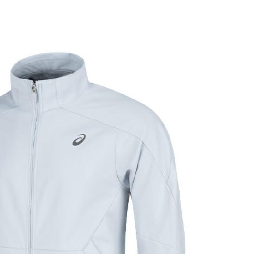 Asics FW24 Sports Lifestyle Series Casual Minimalist Warm Durable Stand Collar Jacket Men jackets Gray 2011D322-020