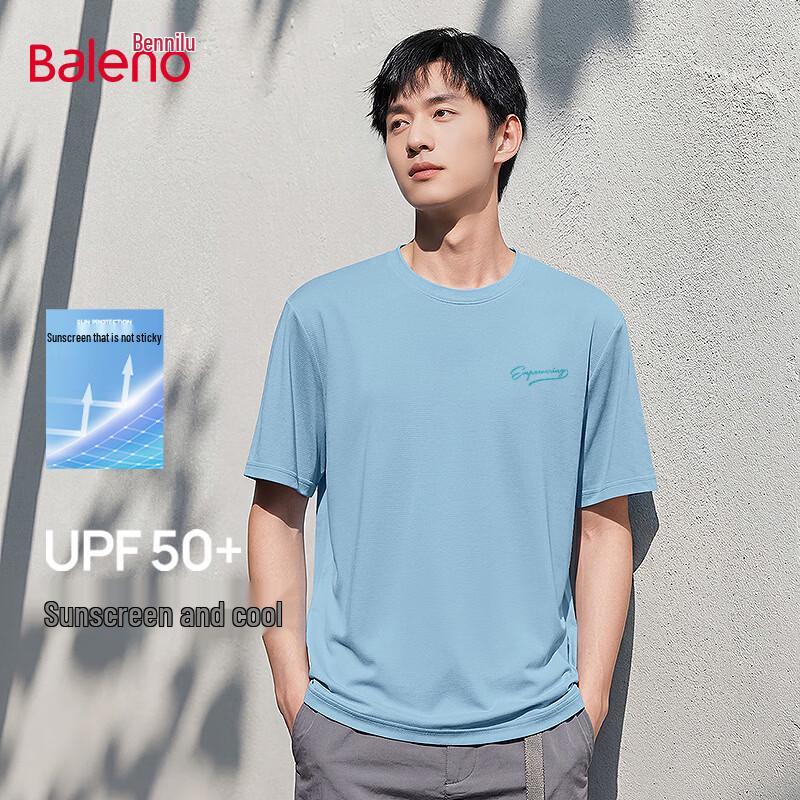Baleno Men s Cooling UPF50+ Sun Protection Short Sleeve T-Shirt XL