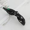 MAIA Milky Way Star Jacquard Hair Ribbon Pin - Green