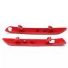 1 Pair Car Rear Bumper Reflector Light Left&Right Red For Peugeot 508 2011-2014