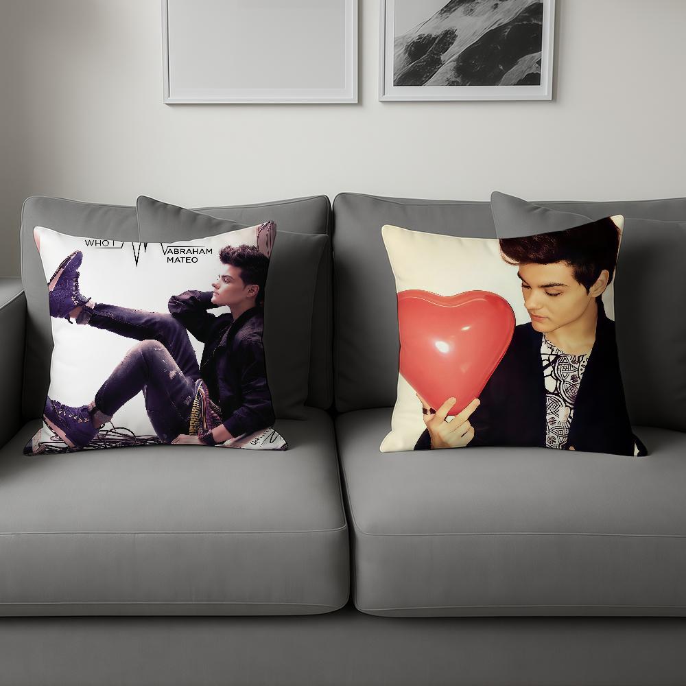 Singer A-Abraham Mateo Cushion Cover Comfortable Soft Hogar Pillowcase For Sofa Living Room Bed Home Decor Protective Covers