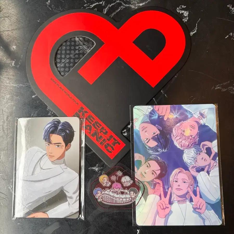 PLAVE World Tour Concert Group photocard Play Zone photocard Sticker bokeh film