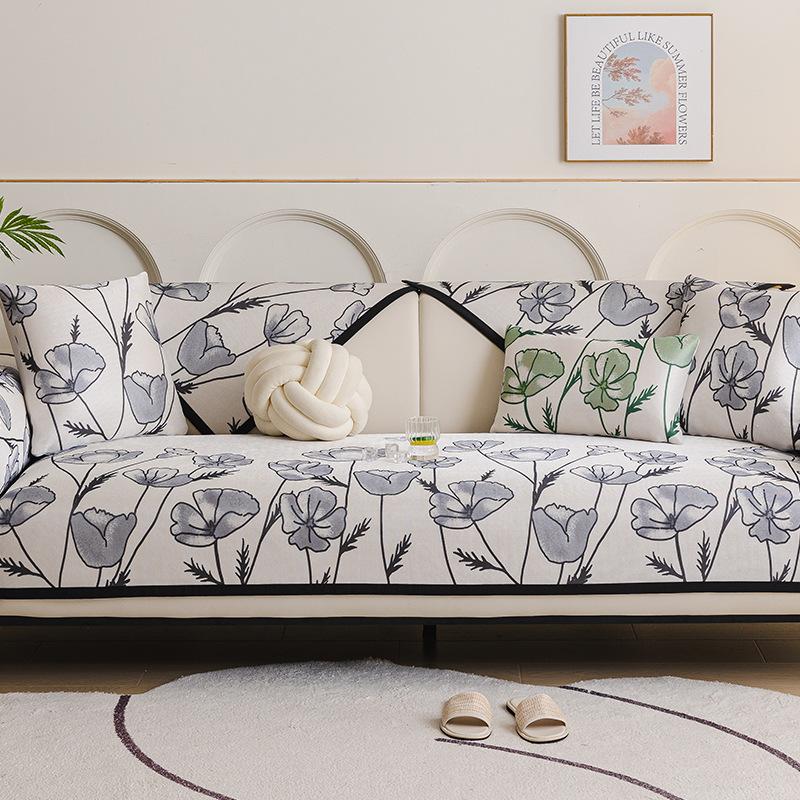 Summer Cool Sofa Cover  New Simple High-End Cool Sofa Seat Cushion Full Cover Sofa Towel