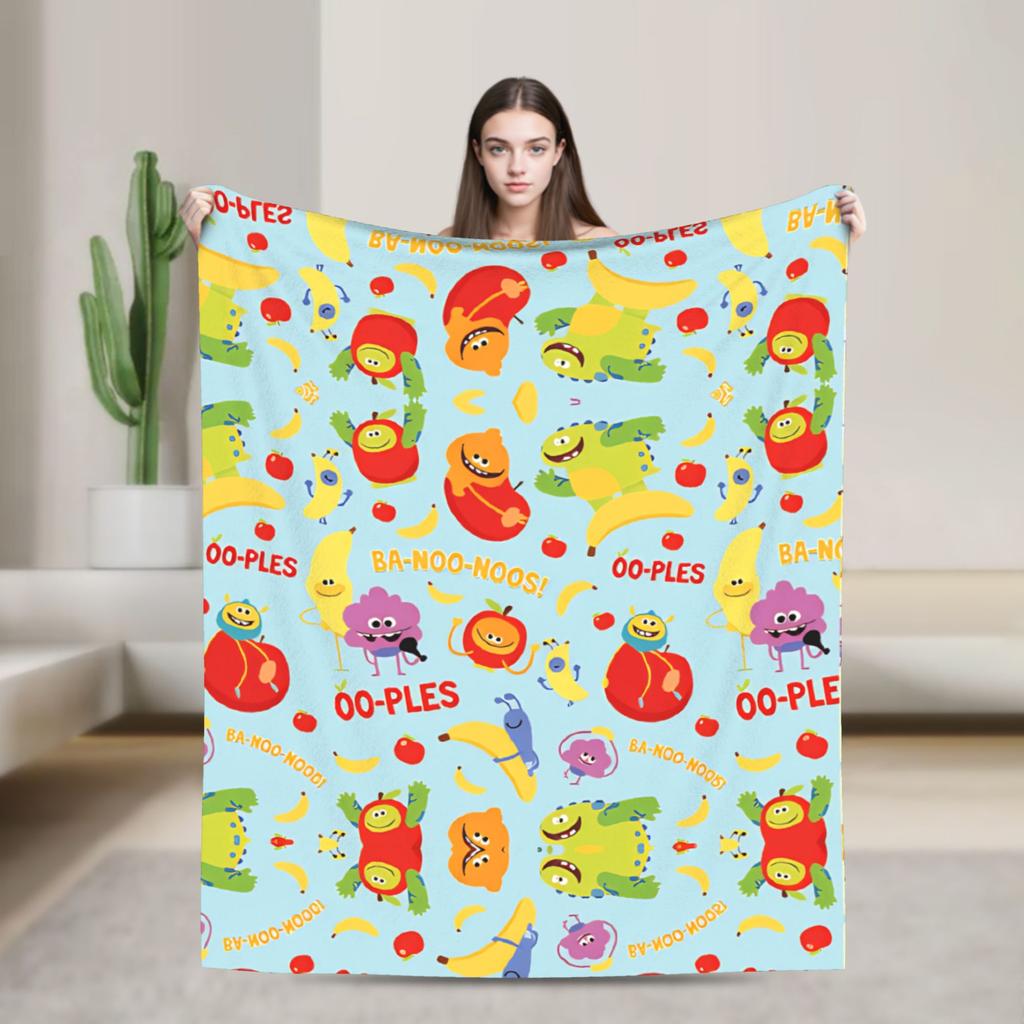 Warm Soft Blanket Picnic Finny the Shark Confetti Birthday Throw Blanket Super Simples Flannel Bedspread For Sofa Bed Cover