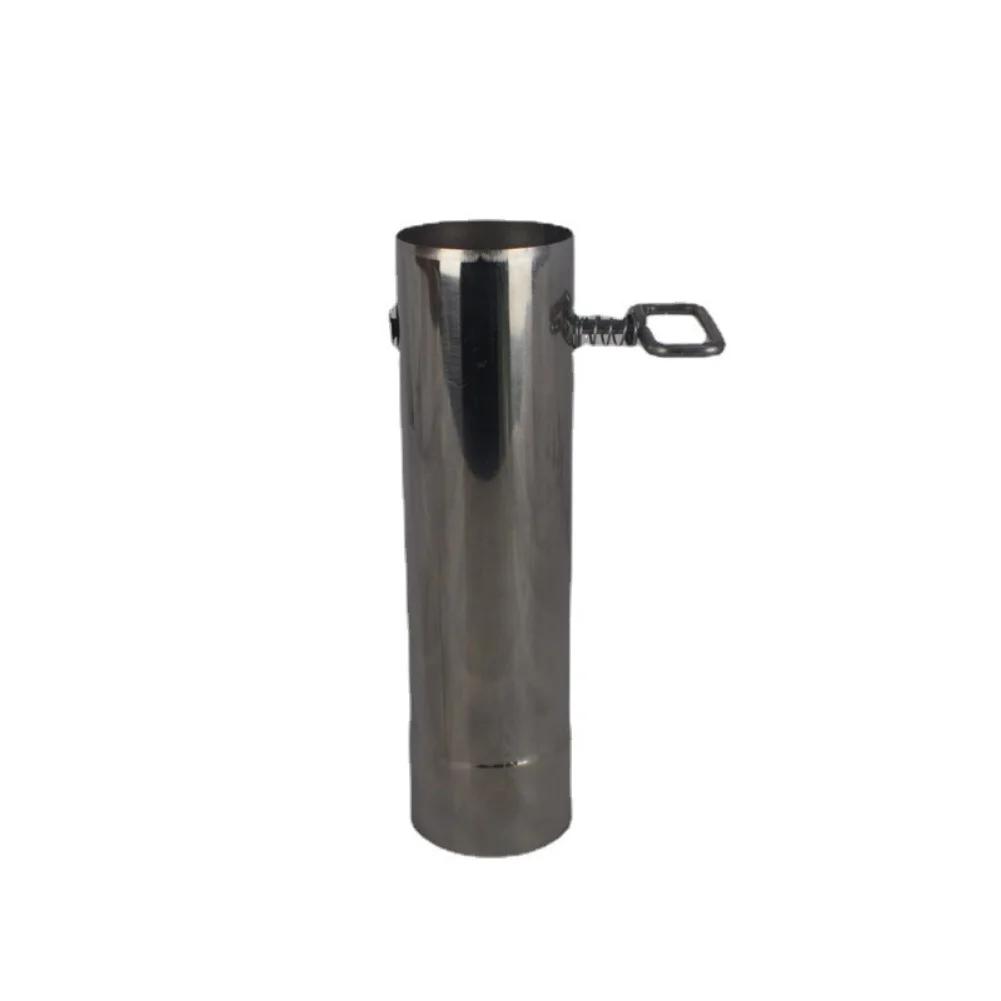 Heat Dissipating Adjustable Smoke Exhaust Pipe Made of Stainless Steel for Wood Burning Stove and BBQ Use to Prevent Tent Damage