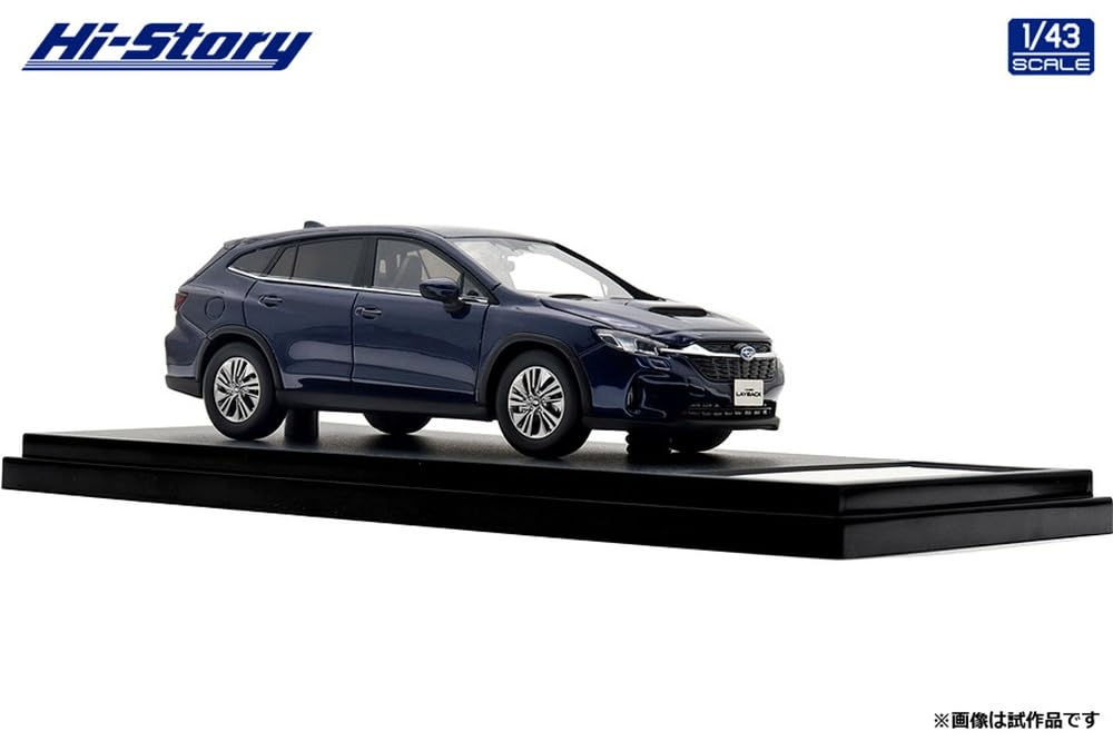 INTERALLIED Hi Story Subaru LEVORG LAYBACK Limited EX Sapphire Blue Pearl Finished Product HS502BL 1/43 (2024)