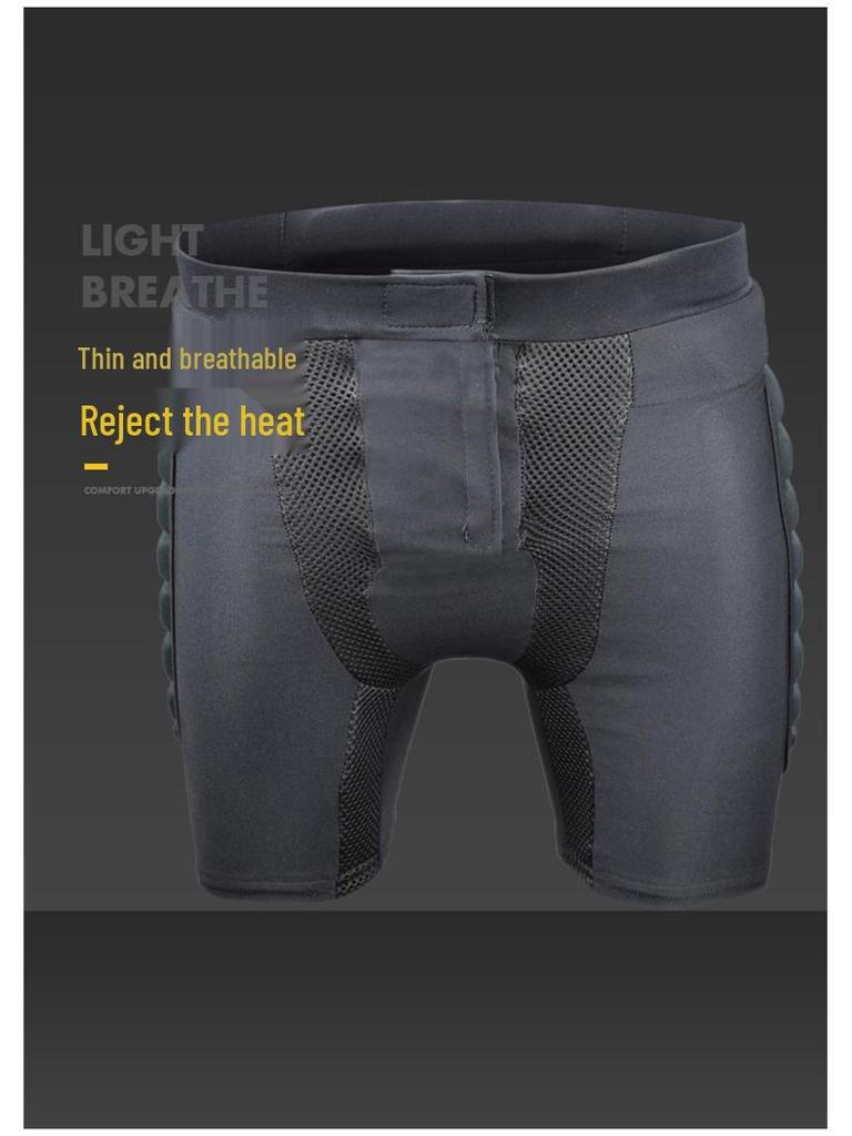 Off-Road Motorcycle Armor Pants: Protective Shorts for Riding, Racing, and Skiing Hip Protection.