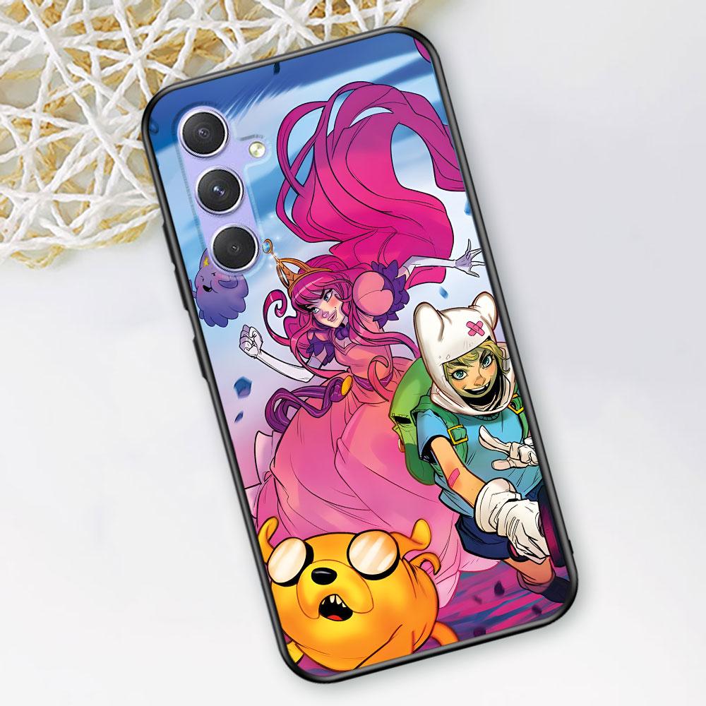 Fionna & Cake Case for Samsung Galaxy A51 A53 A54 A31 A52 A12 A13 A21s A22 A32 A11 A22 A33 A41 A52s A73 A14 A24 TPU Phone Cover
