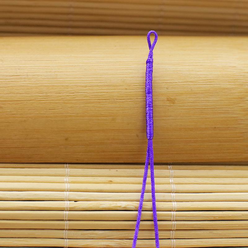 Zeile 72 Zugring Chinesischer Knoten DIY Armband Halskette Schmuckzubehör Weben Arbeit in Bearbeitung Anhänger Schnalle Spule Zugring