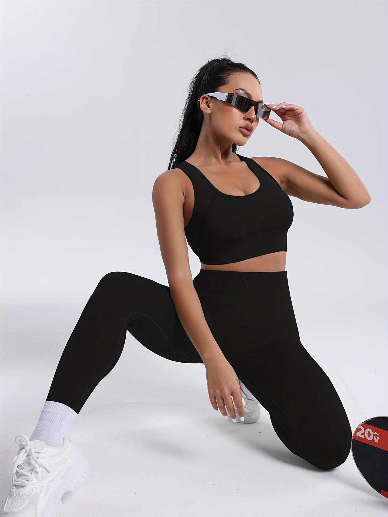JYL Summer Sports Set High Elastic Shockproof Tight Pants M (suit) бездна