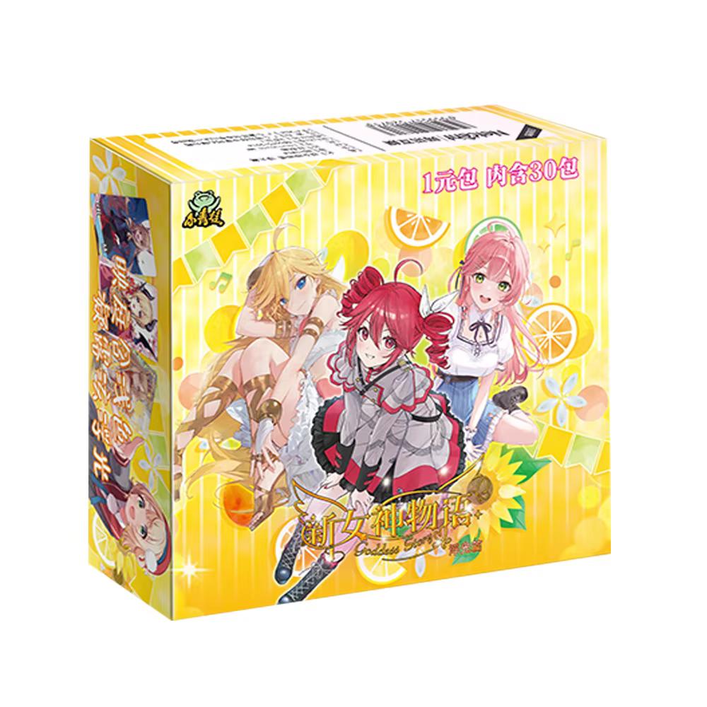 Goddess Story Cards Fufeng Chapter Colorful Flash Card Booster Box Rem Girl Anime Character Collection Card Games Toy Kid Gifts