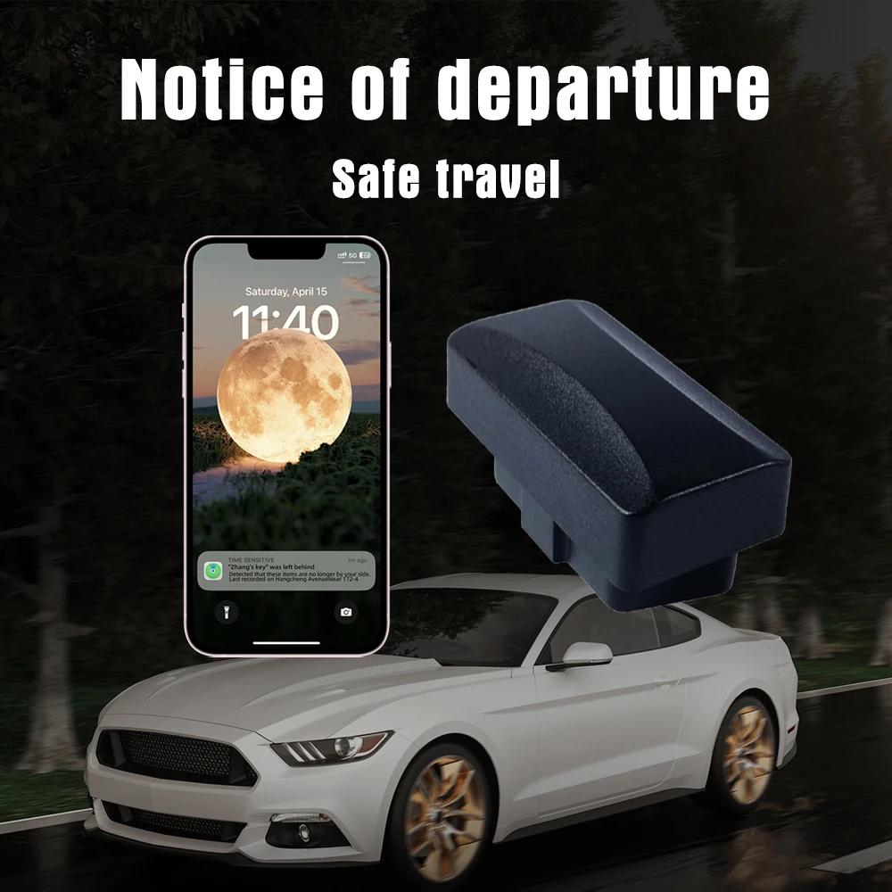 Car OBD Tracker With Find My APP for Apple GPS Anti Loss Device Real Time Location Plug In Version Lifetime Free System