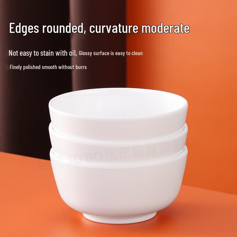 JOBO A8 Melamine Soup and Rice Bowls