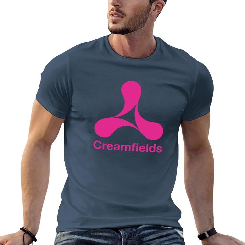 Creamfields Tanz- und Musikfestival T-Shirt T-Shirts Grafik T-Shirt Vintage Neue Ausgabe T-Shirts Herren