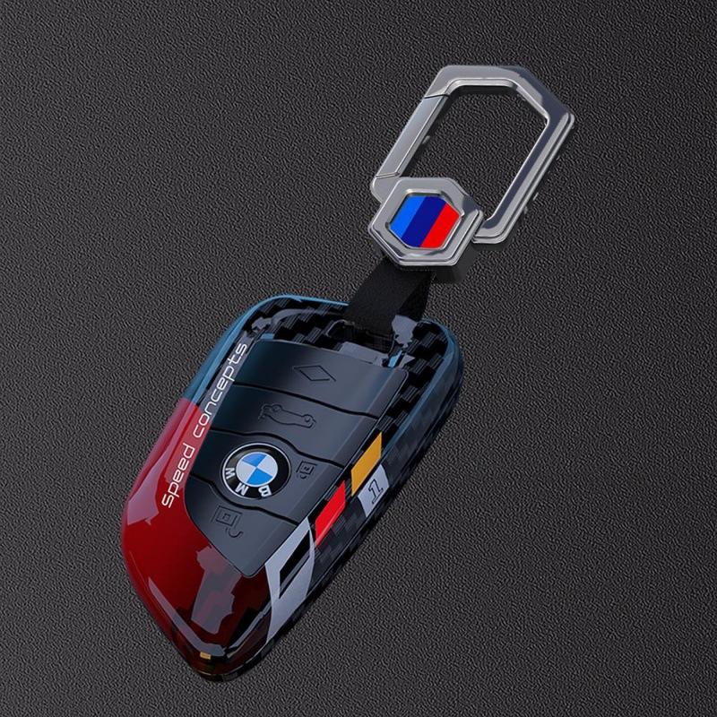 Applicabile A Copri Chiave BMW Serie 5 530 Lama X1 Fibra di Carbonio X5 Serie 1 Serie 3 320li High-end X2 Auto X3 Guscio Fibbia Borsa