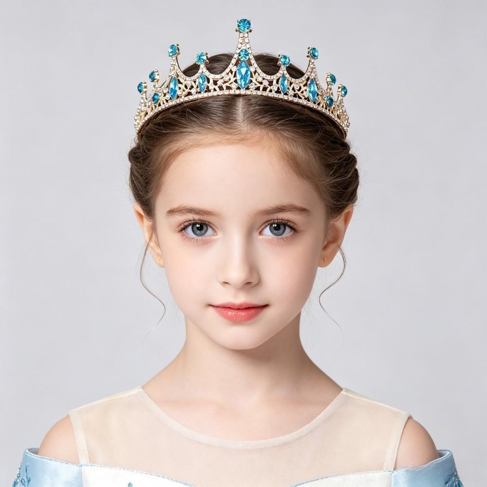 Photography Props Crystal Tiaras Rhinestone Bride's Crown Prom Dress Headband Hair Accessories