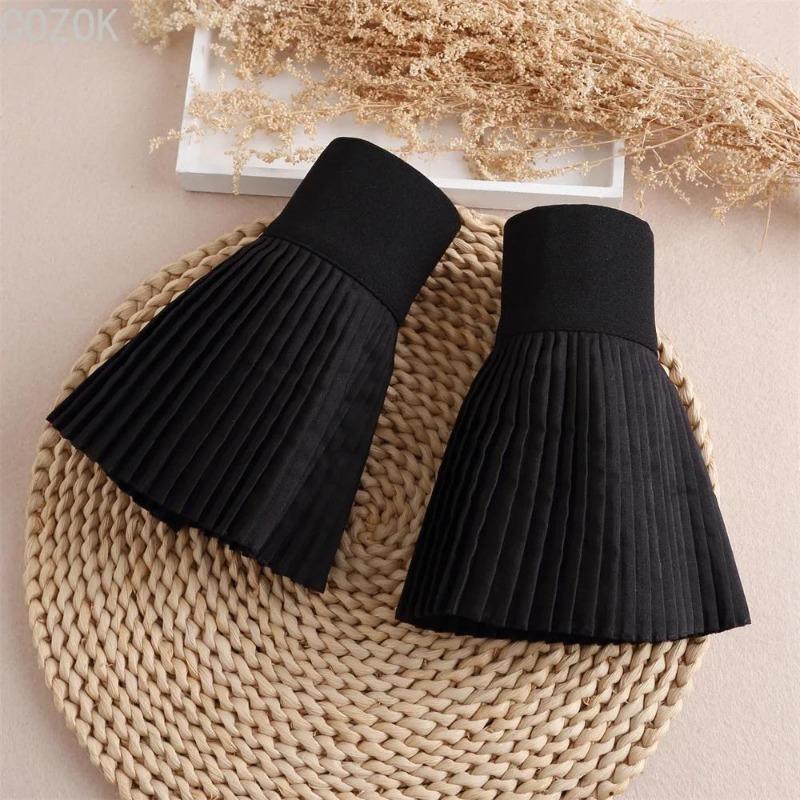 

Знімні манжети своїми руками, подовжувачі манжет, вишивка, мереживо, ромашки, накладні рукави, еластичні, дикі зап ястя, плісовані, орган, лоліта, накладні рукави One Size