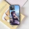 Shizuku Kuroe Marin Kitagawa Phone Case For iPhone 17,16,15,14,13,12,11 Plus,Pro Max,XS,Colored Silver Plated Inside Cover