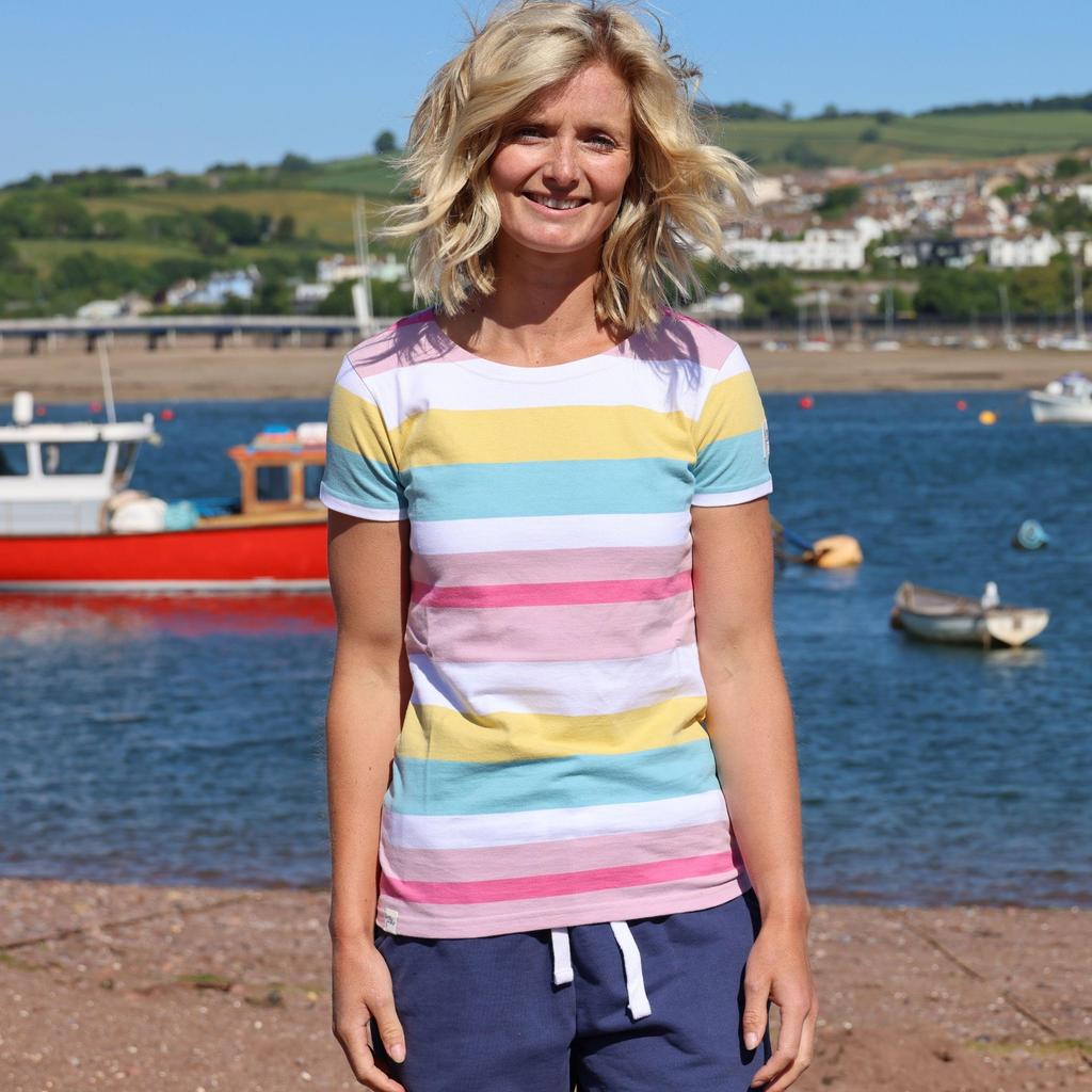 Lazy Jacks Womens/Ladies Breton Top