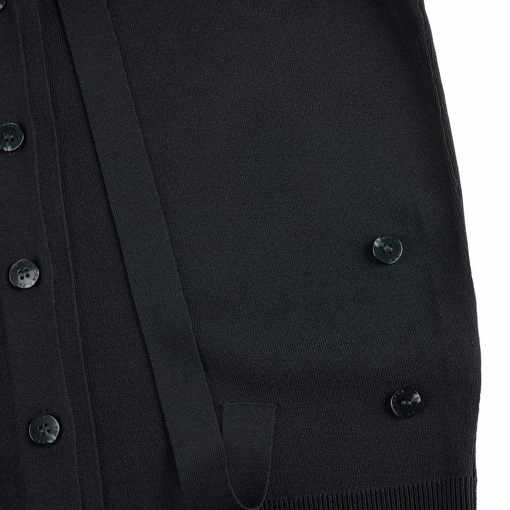 FAIRLIAR GOLF Tie Sleeveless Knit (Black)