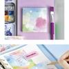 100 Sheets Romantic Illusion Gradient High Aesthetic Value Sticky Notes Ins Non-Sticky Memo Paper Notebook Writing Pad Material